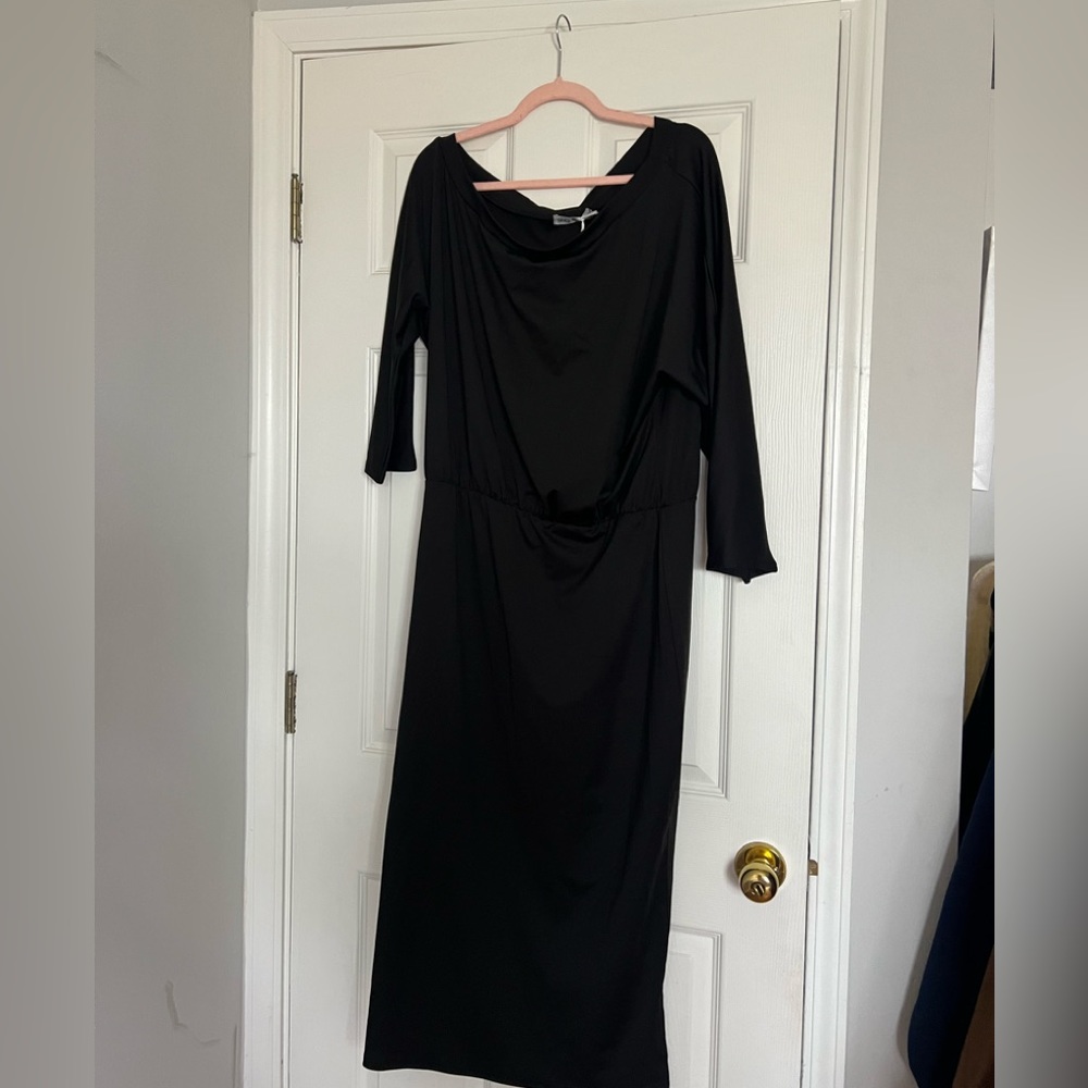 NWT Long Black Dress